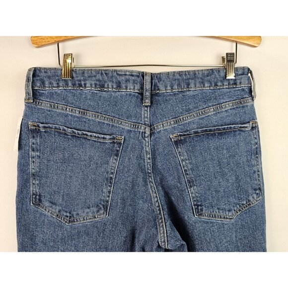 Old Navy Women's Jeans Size 12 Petite O.G. Loose High Rise Button Fly Denim Pant - Picture 9 of 11